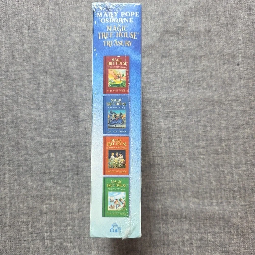 Magic Tree House 1-4 Treasury Boxed Set - by  Mary Pope Osborne
